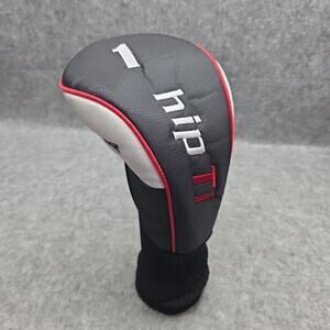 Orlimar Hip Ti 1 Driver Golf Club Head Cover Sock Black Red White